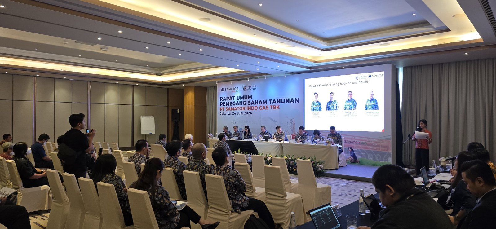 Professional RUPS (General Meeting of Shareholders) event setup