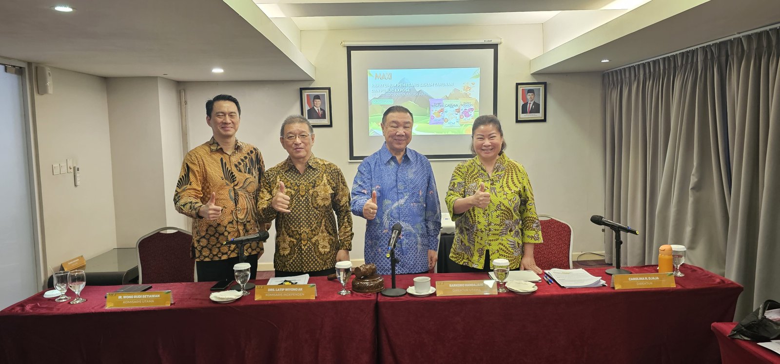 Annual general meeting documentation